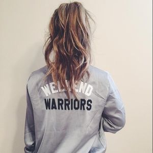 Weekend Warriors Varsity Bomber Jacket